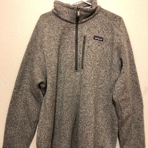 Men’s Patagonia half zip better sweater XL